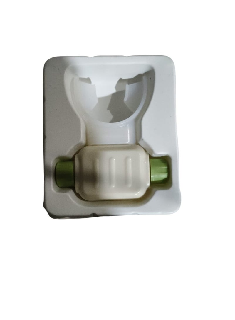 A breathing training device for resistance breathing, with adjustable lung capacity and respiratory rate, and a tool for facial and abdominal care. - Image 1